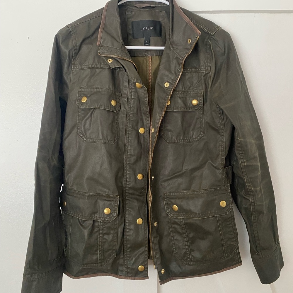 J.CREW utility jacket.